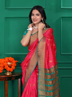 Ready to Wear Jacquard Pure Silk Saree