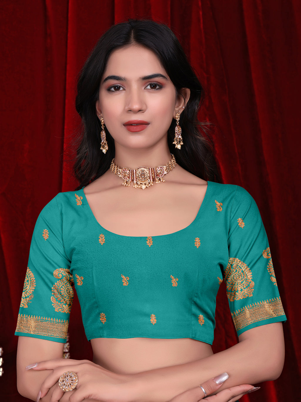 Ready to Wear Jacquard Pure Silk Saree