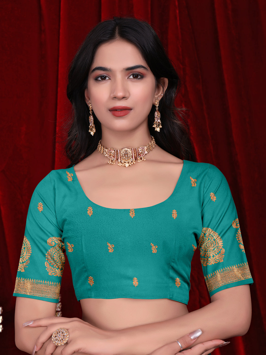 Ready to Wear Jacquard Pure Silk Saree