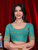 Ready to Wear Jacquard Pure Silk Saree