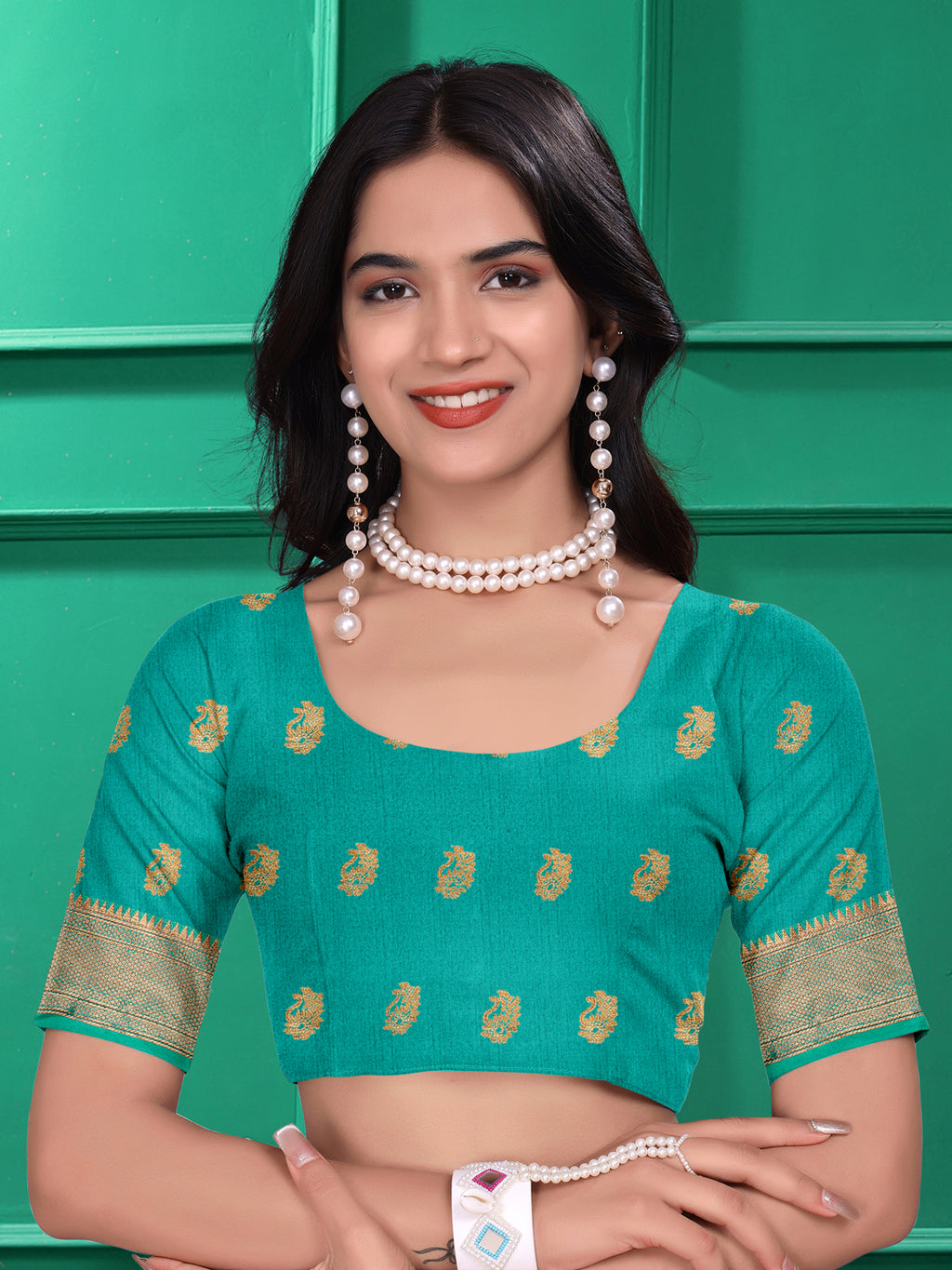 Ready to Wear Jacquard Pure Silk Saree