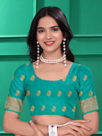 Ready to Wear Jacquard Pure Silk Saree