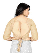 Georgette Padded Blouse with Full Embroidery Work