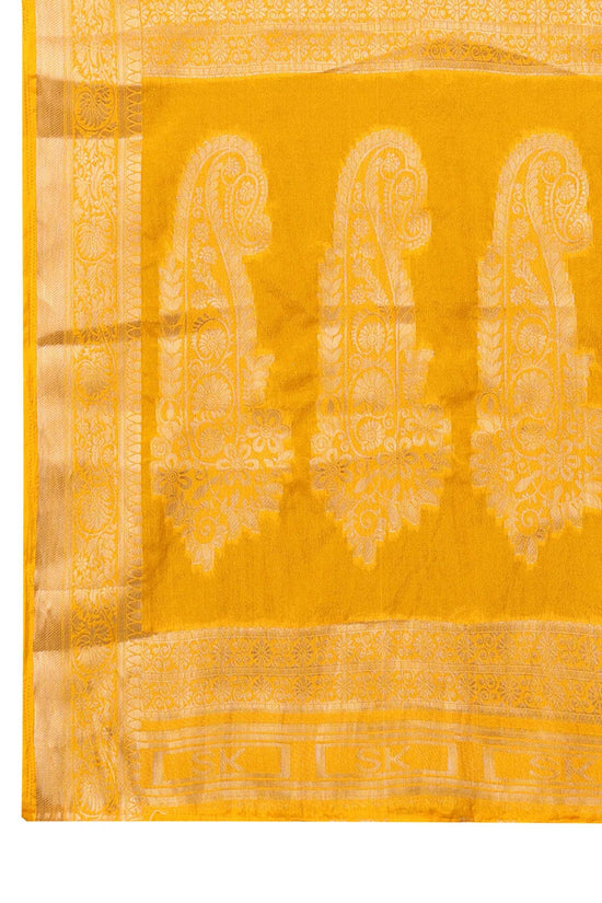 Ready to Wear Pure Banarasi Georgette Saree