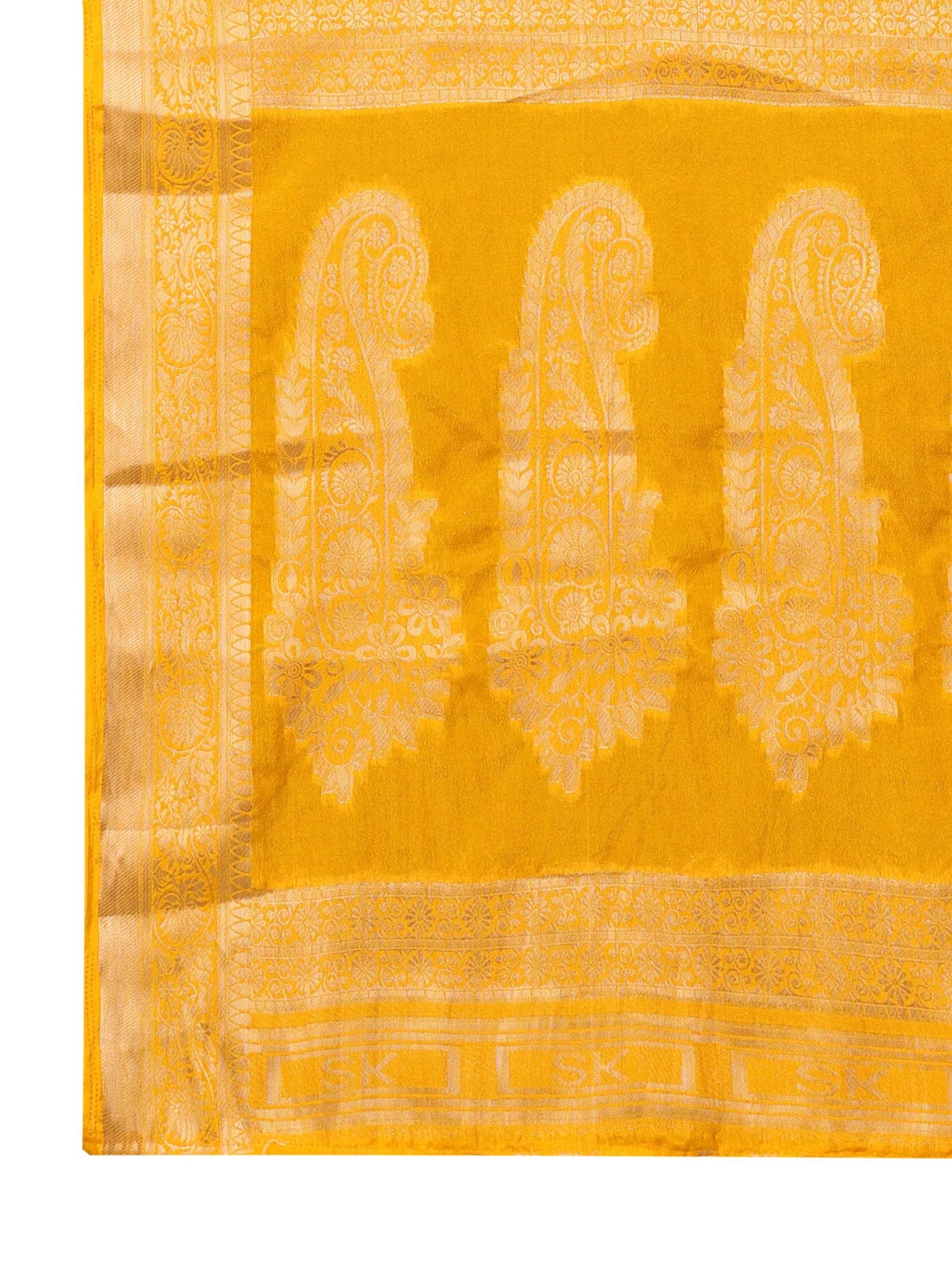 Ready to Wear Pure Banarasi Georgette Saree