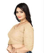 Georgette Padded Blouse with Full Embroidery Work