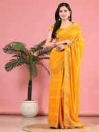 Georgette  Siroski Diamond Work Saree
