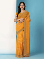 Georgette  Siroski Diamond Work Saree