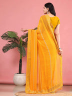 Georgette  Siroski Diamond Work Saree