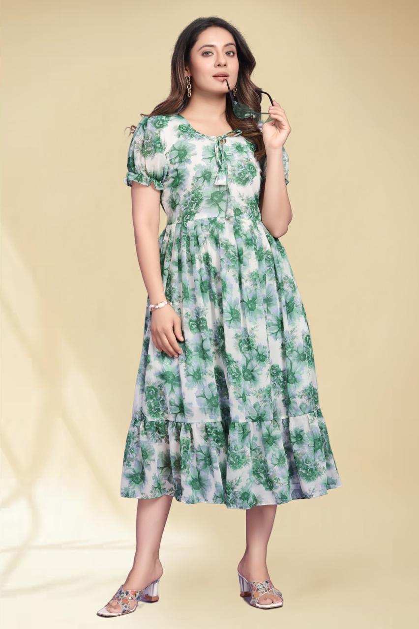Classic Fit and Flare Dress for Women
