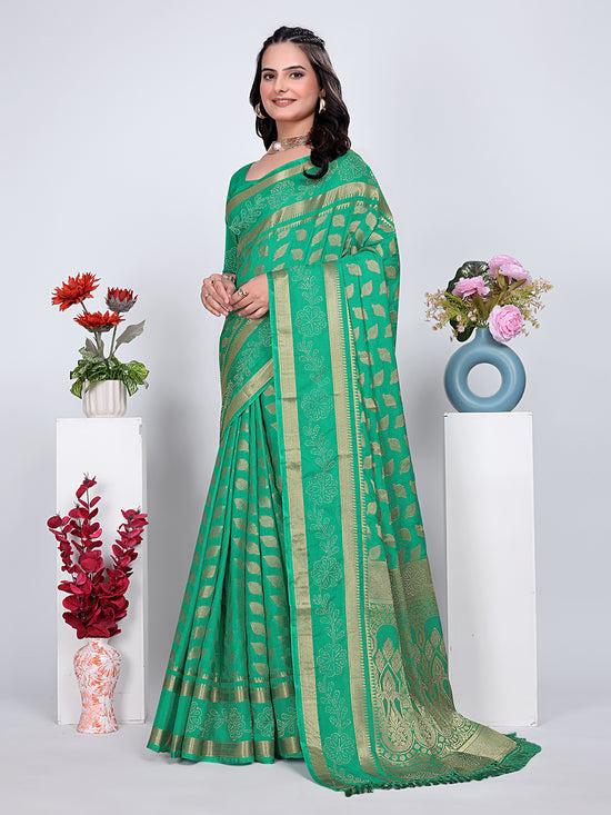 Banarasi Georgette Siroski Work Saree
