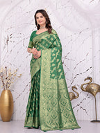 Ready-to-Wear Banarasi Pure Silk Saree