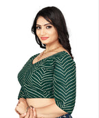 Georgette Padded Blouse with Full Embroidery Work