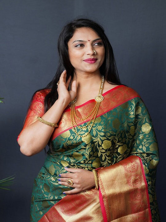 Kanjivaram Silk Rich Pallu Saree