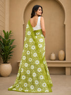Ready to Wear Jaipuri Mul Cotton Printed Saree for Women