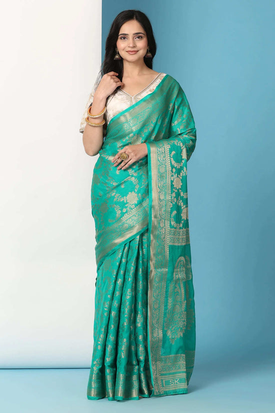 Ready to Wear Pure Banarasi Georgette Saree