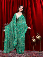 Ready to Wear Georgette Patta Printed Saree