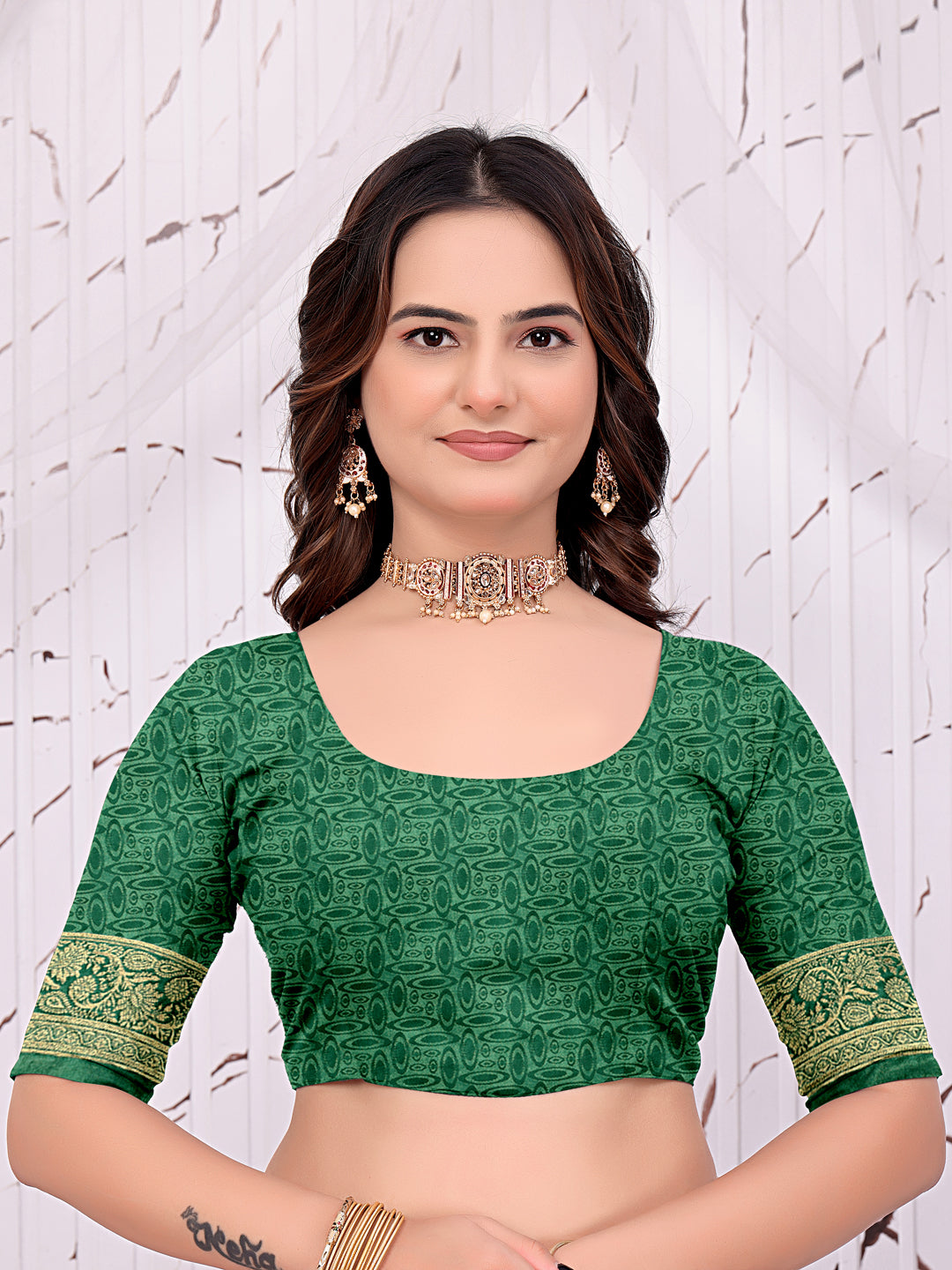 Ready-to-Wear Banarasi Pure Silk Saree