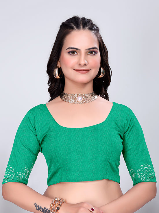Banarasi Georgette Siroski Work Saree