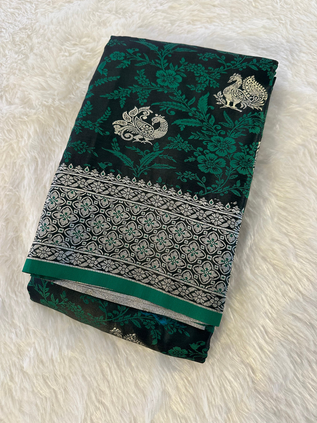 Satin Banarasi Silk Woven Saree