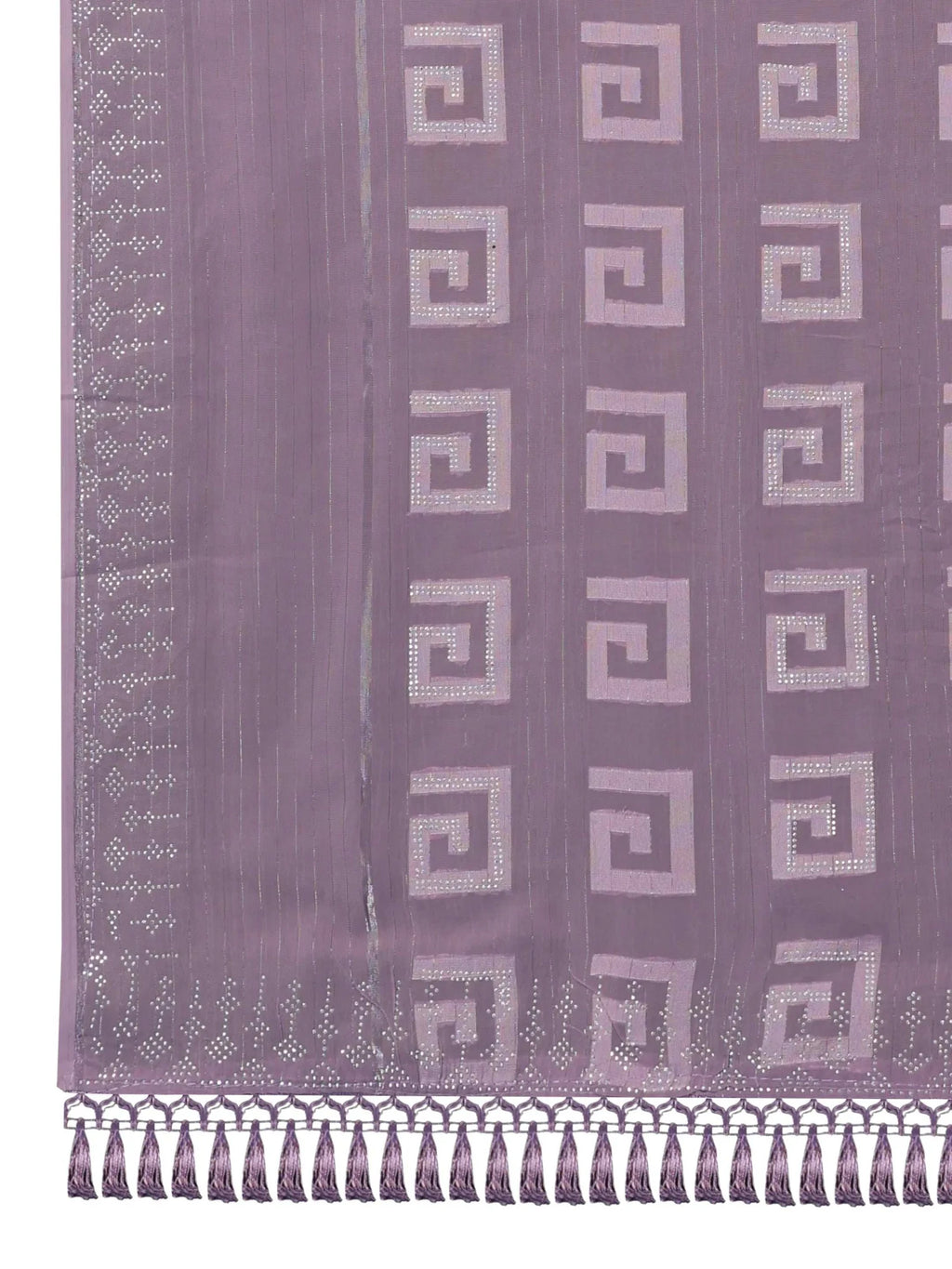 Georgette  Siroski Diamond Work Saree