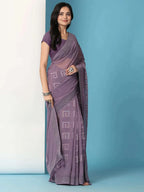 Georgette  Siroski Diamond Work Saree
