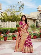 Rama Woven Jacquard Kanjivaram Pure Silk Saree