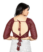 Georgette Padded Blouse with Full Embroidery Work