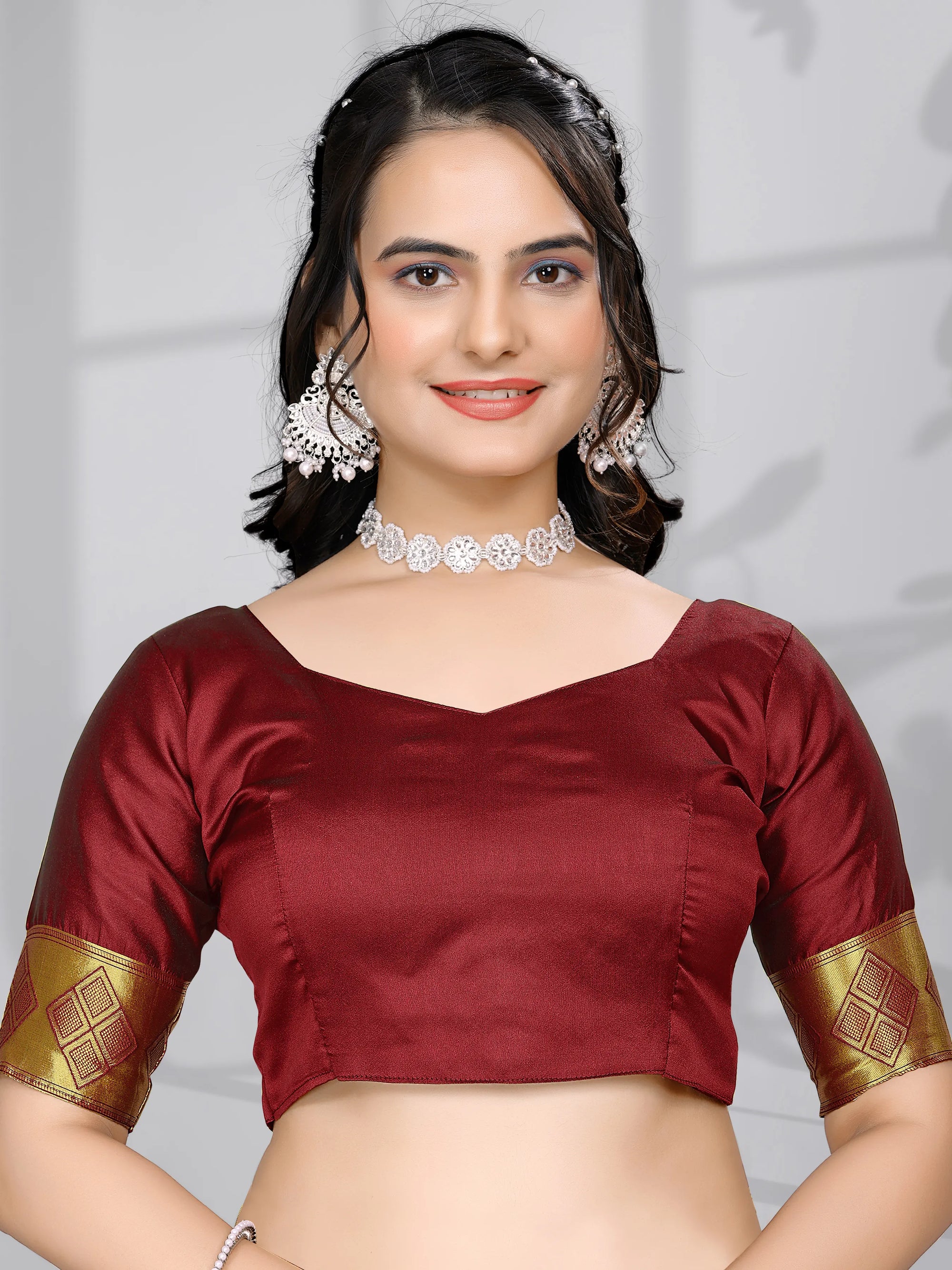 Ready to Wear Woven Banarasi Jacquard Pure Silk Saree
