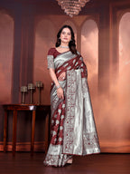 Ready to Wear Jacquard Pure Silk Saree