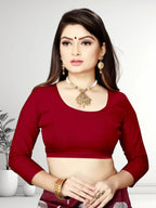 Pionex Banarasi Softy Copper Zari Weaving Brocade Saree