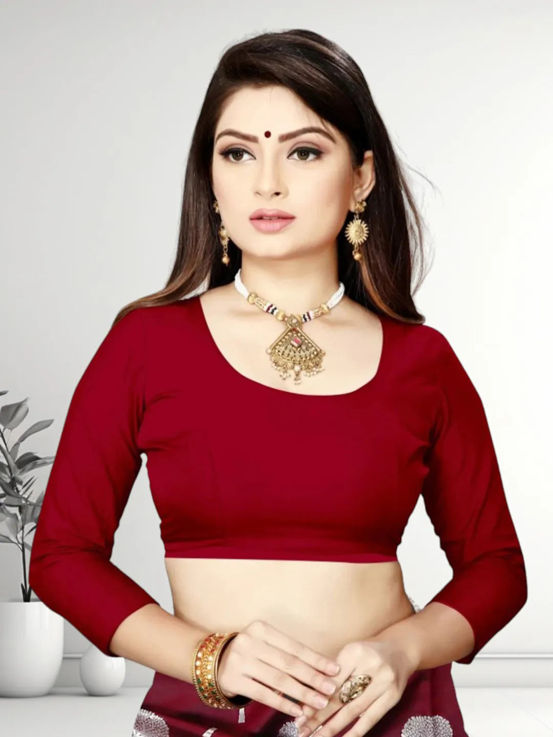Pionex Banarasi Softy Copper Zari Weaving Brocade Saree