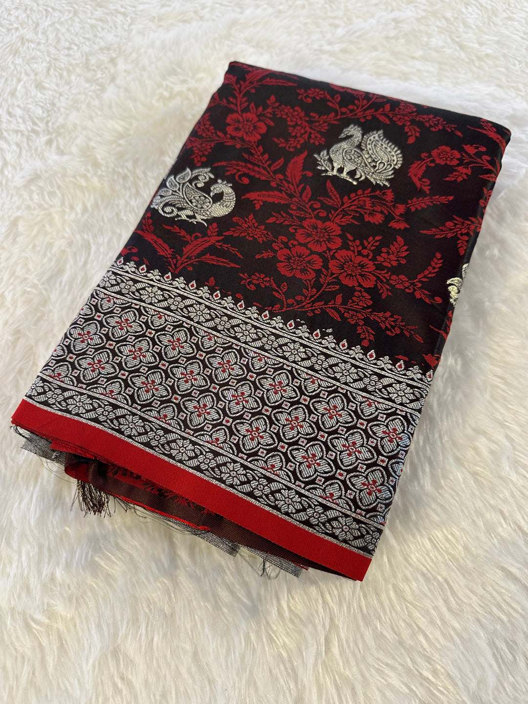 Satin Banarasi Silk Woven Saree