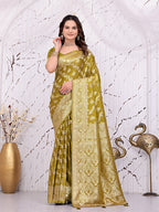 Ready-to-Wear Banarasi Pure Silk Saree