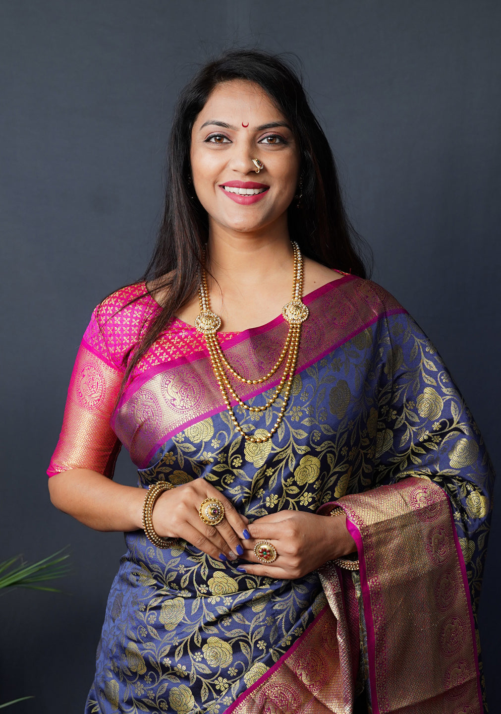 Kanjivaram Silk Rich Pallu Saree