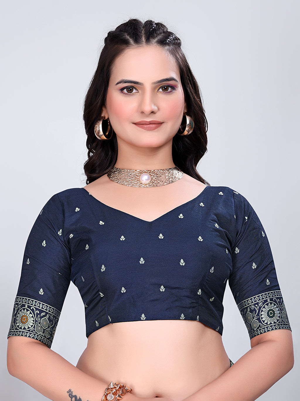 Patola Silk Saree with Traditional Pallu and Tassel Border