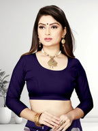 Pionex Banarasi Softy Copper Zari Weaving Brocade Saree