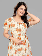 Casual Women Fit and Flare Dress