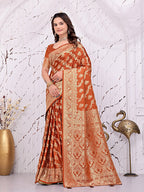 Ready-to-Wear Banarasi Pure Silk Saree