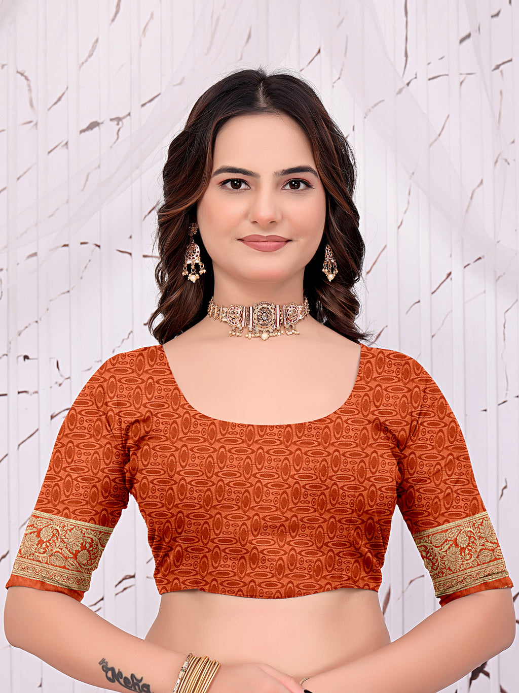 Ready-to-Wear Banarasi Pure Silk Saree