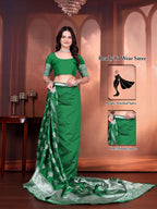 Ready to Wear Jacquard Pure Silk Saree