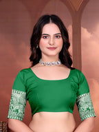 Ready to Wear Jacquard Pure Silk Saree