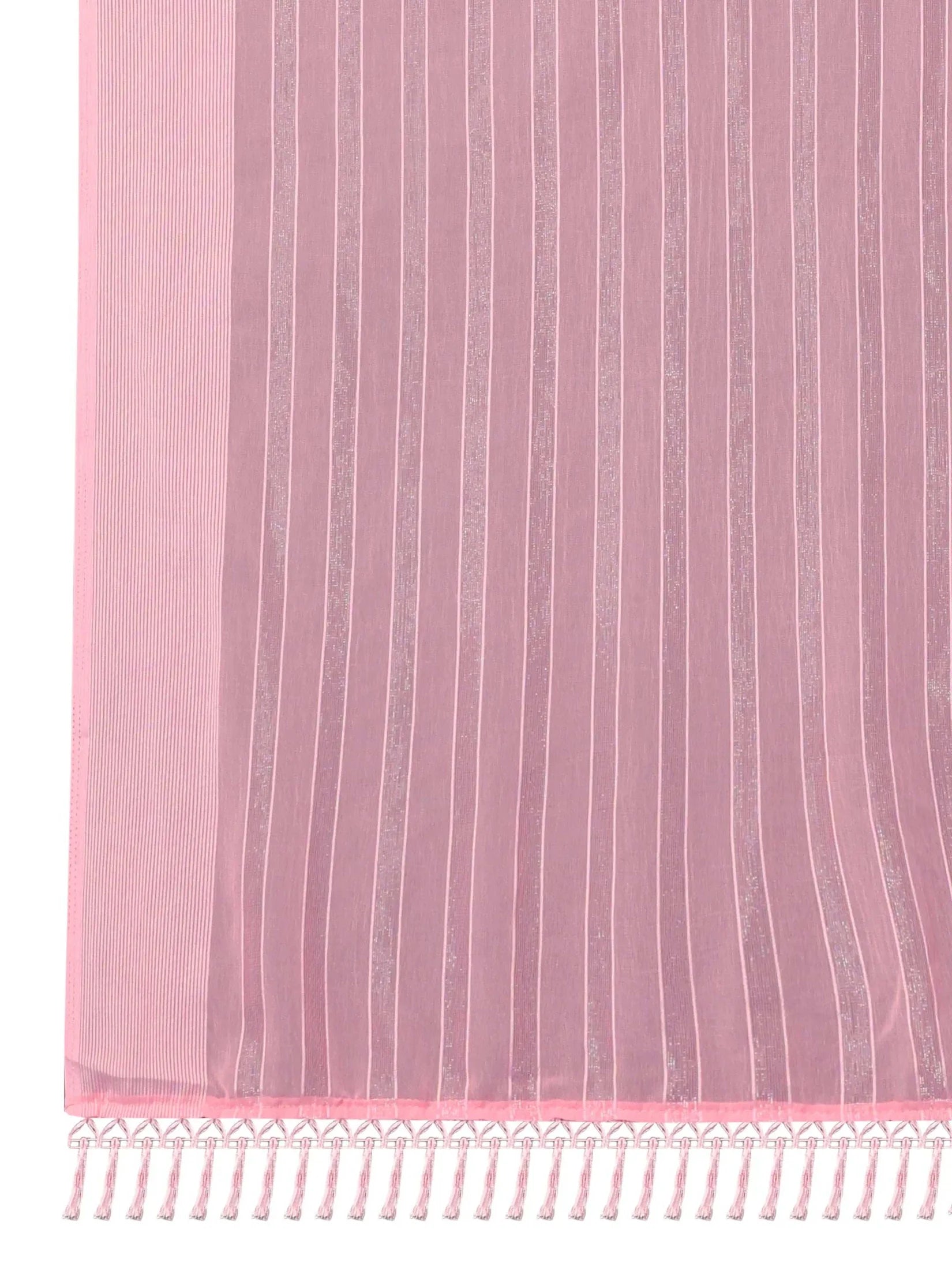 Ready To Wear Chiffon Saree With Stitched Blouse