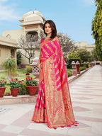 Rama Woven Jacquard Kanjivaram Pure Silk Saree