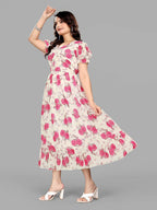 Casual Women Fit and Flare Dress