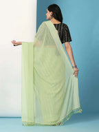 Ready To Wear Chiffon Saree With Stitched Blouse
