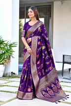 Ready to Wear Paithani Woven Pure Silk Saree