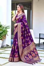 Ready to Wear Paithani Woven Pure Silk Saree
