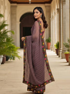 Cotton Silk Bandhani Printed Saree with Embroidery Work Border