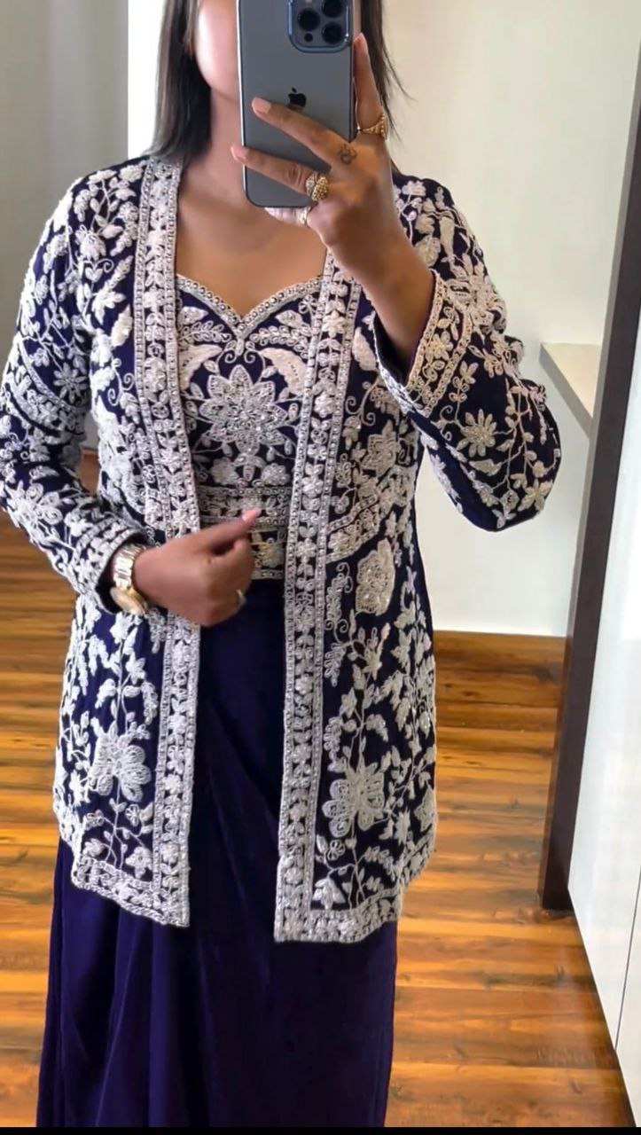 New Superb Trendy Party Wear Koti and Sarara